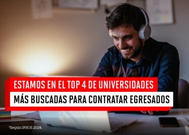 Postulante a EPE de la UPC leyendo los beneficios